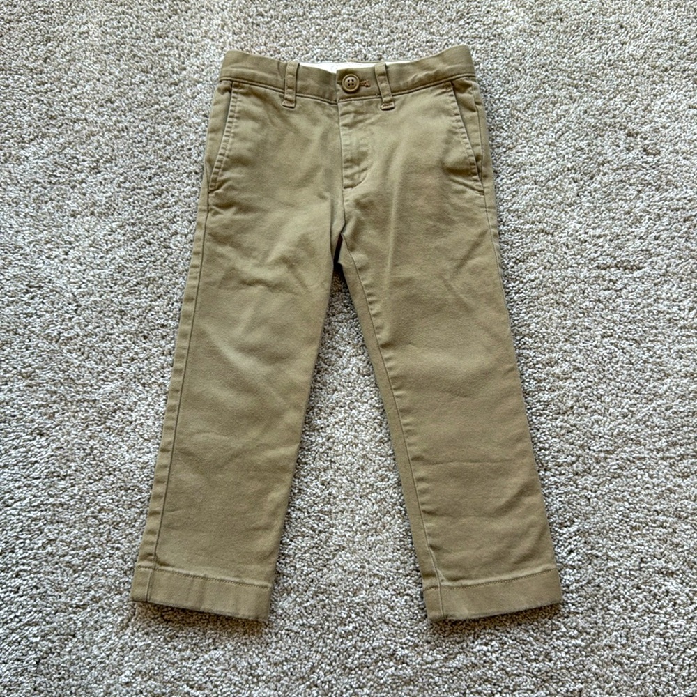 JCrew Boys' skinny-fit pant in flex chino Toddler Sz 3